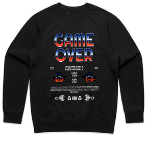 "Game Over – Retro Arcade Continue Screen Gaming T-Shirt"