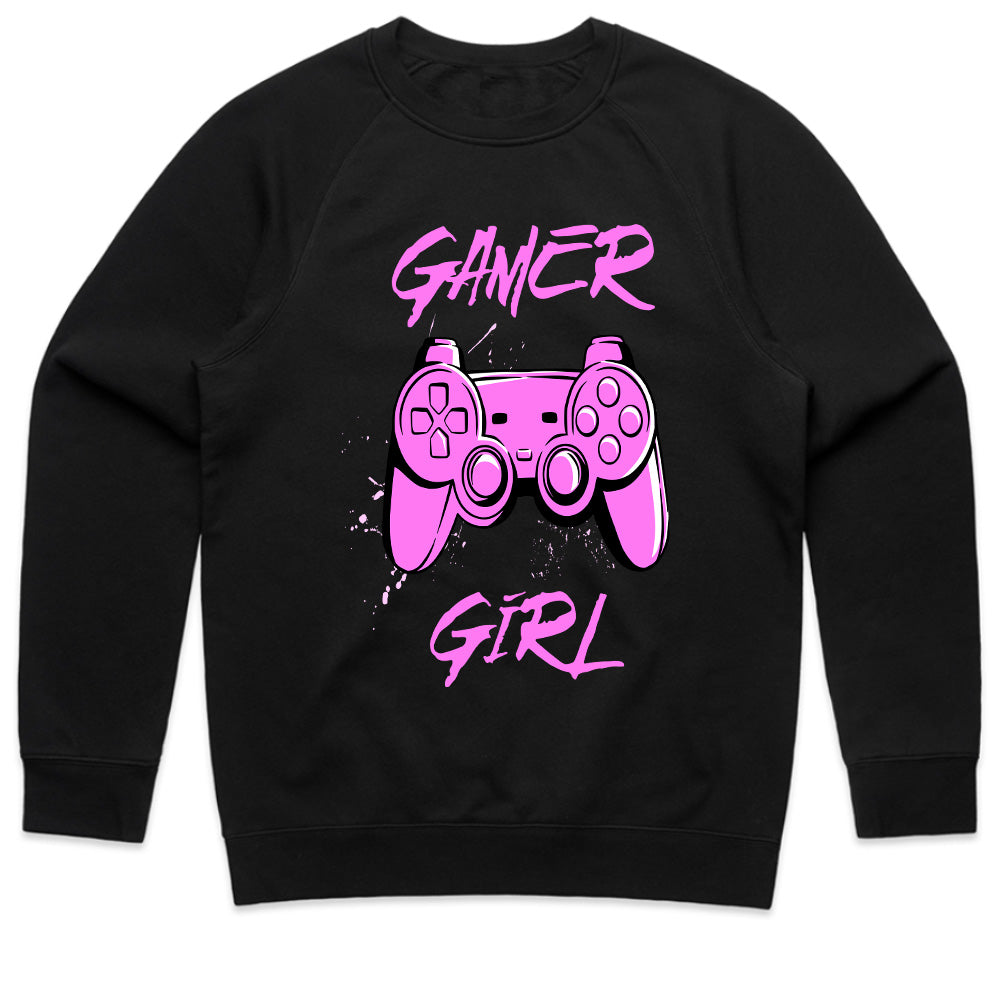 "Gamer Girl – Bold Pink Controller Gaming T-Shirt"