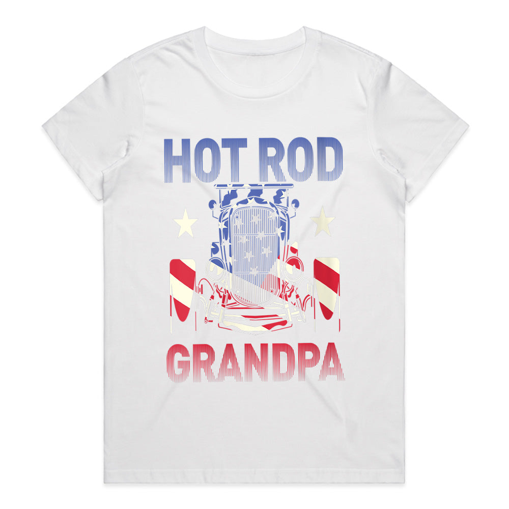 🇺🇸 Hot Rod Grandpa Patriotic Sweatshirt – Classic Car Enthusiast Gift