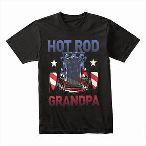 🇺🇸 Hot Rod Grandpa Patriotic Sweatshirt – Classic Car Enthusiast Gift