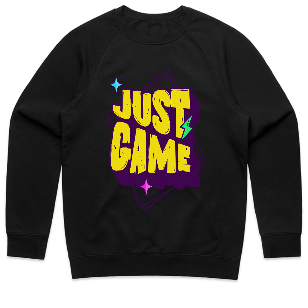 "Just Game" Vibrant Gamer T-Shirt – Play Hard, Stay Cool