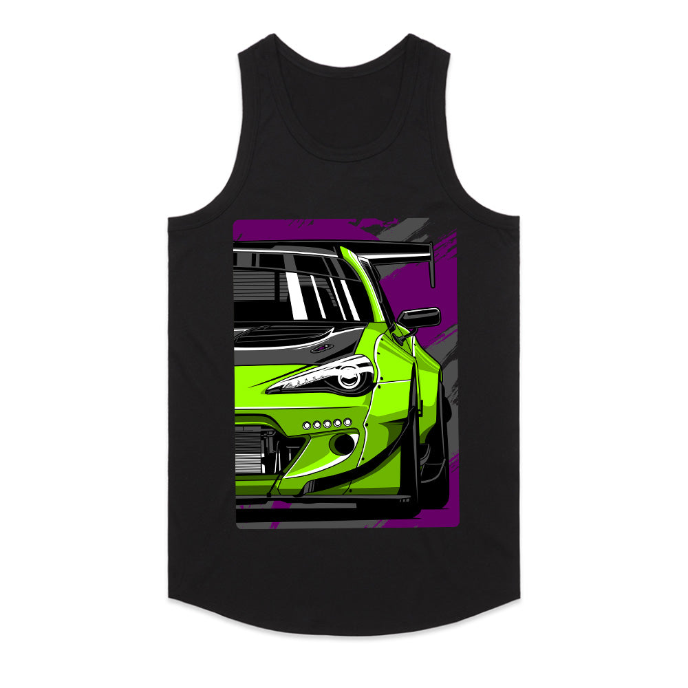 Widebody GT86 – Neon Green JDM Drift Machine T-Shirt