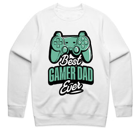 "Best Gamer Dad Ever – Cool Gaming Controller Graphic T-Shirt"