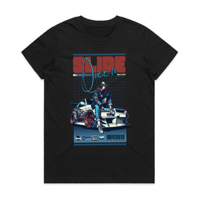 "Slide Queen" JDM Drift Diva T-Shirt – Street Racing & Style