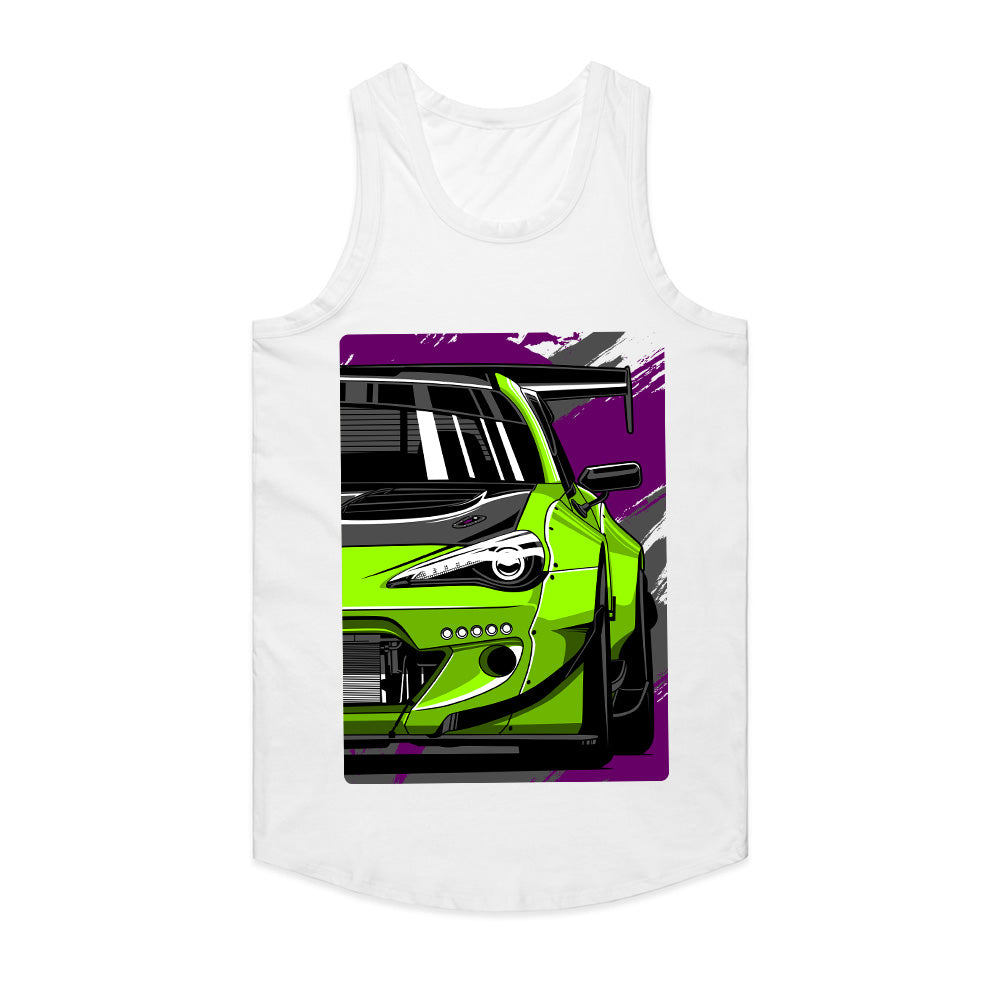 Widebody GT86 – Neon Green JDM Drift Machine T-Shirt