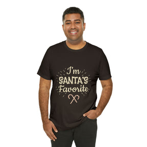 I'm Santa's Favorite - Unisex Jersey Short Sleeve Tee