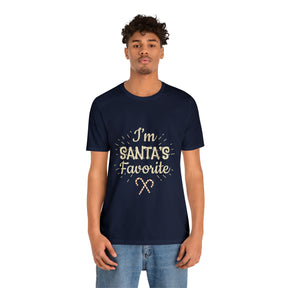 I'm Santa's Favorite - Unisex Jersey Short Sleeve Tee