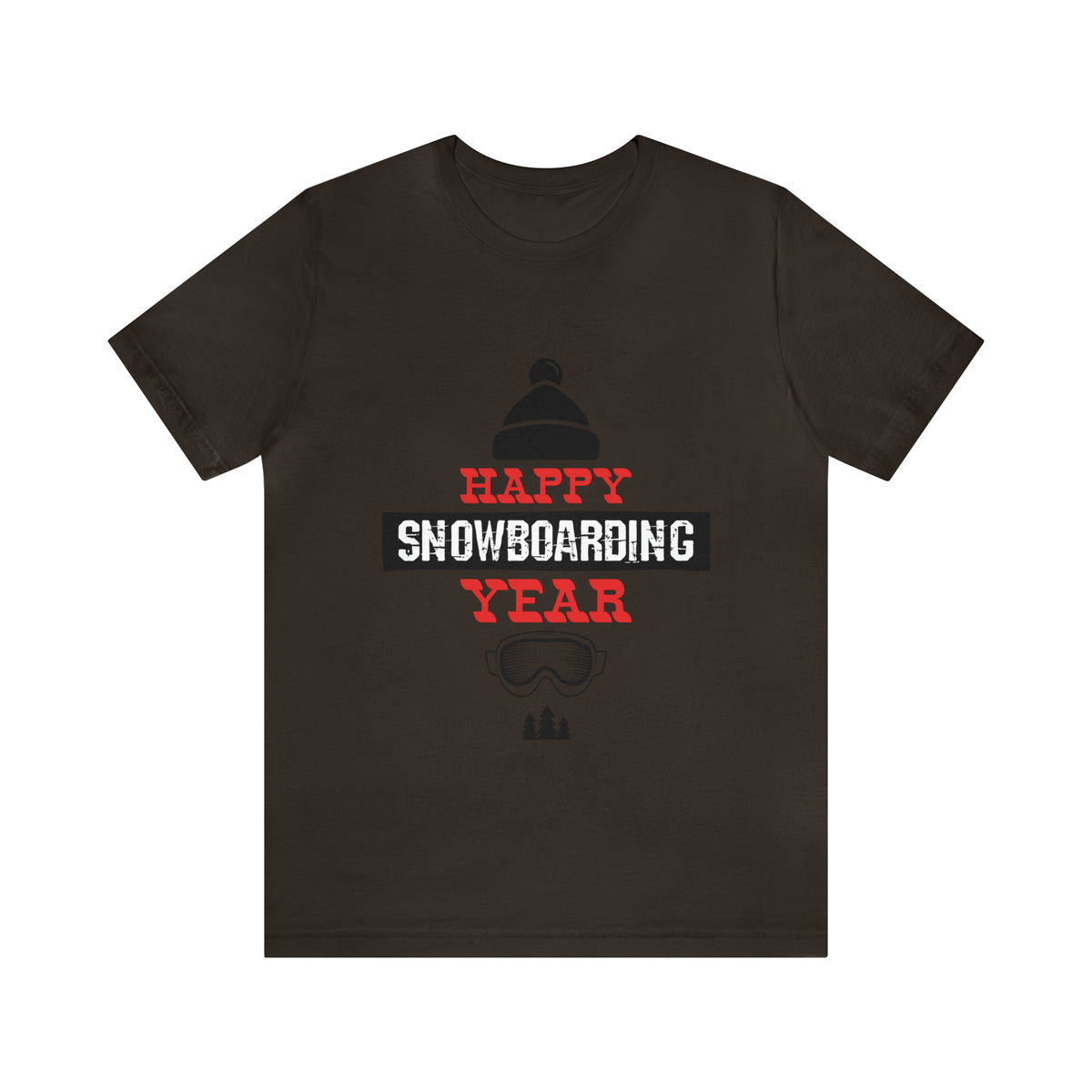 Happy Snowboarding Year - Unisex Jersey Short Sleeve Tee