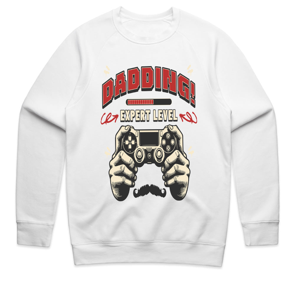 "Dadding! Expert Level" Gamer Dad T-Shirt – The Ultimate Fatherhood & Gaming Tee