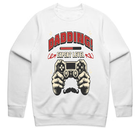 "Dadding! Expert Level" Gamer Dad T-Shirt – The Ultimate Fatherhood & Gaming Tee