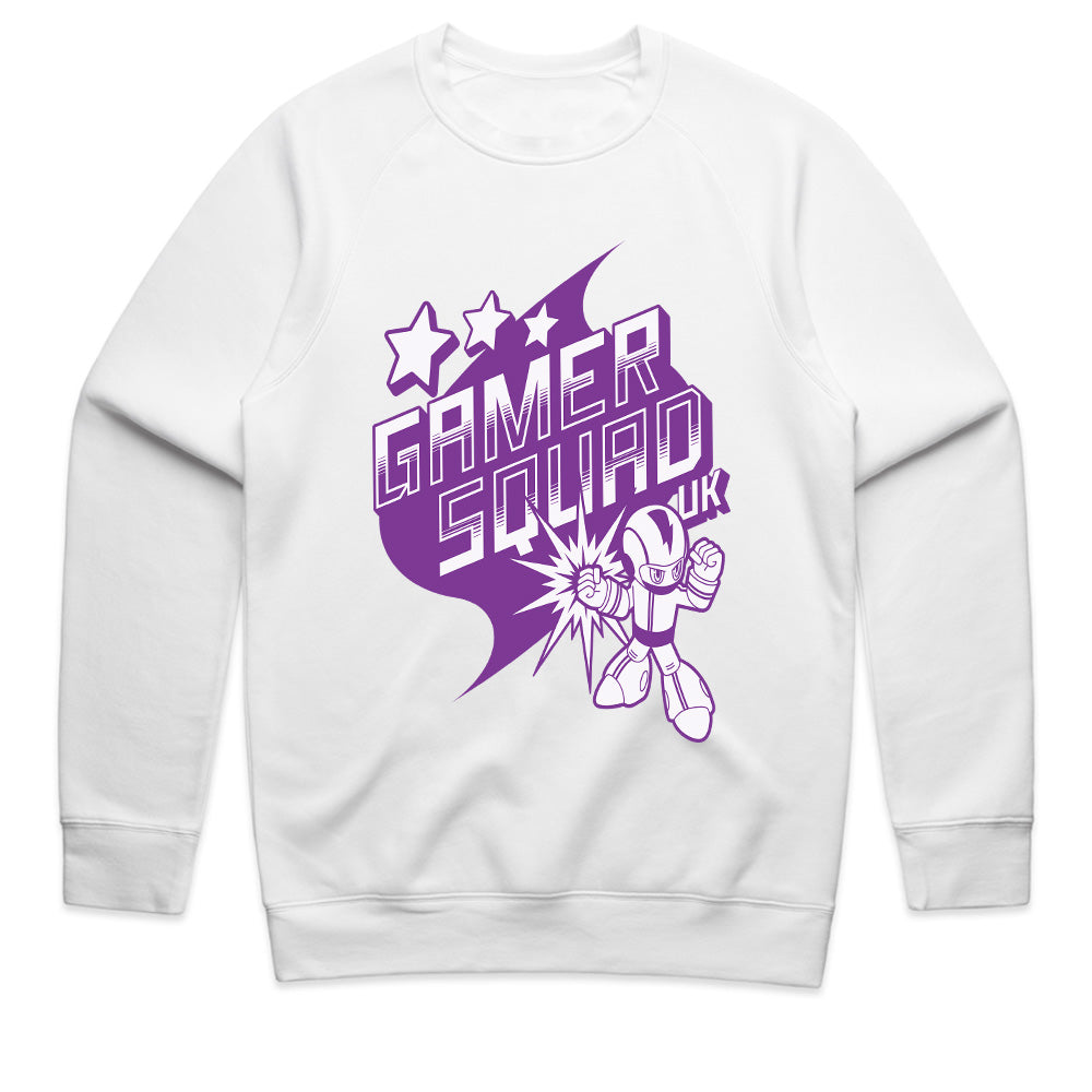 "Gamer Squad UK T-Shirt – Retro Sci-Fi Gaming Tee for True Gamers"