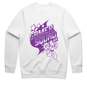 "Gamer Squad UK T-Shirt – Retro Sci-Fi Gaming Tee for True Gamers"