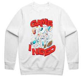 "Game Is All I Need – Astronaut Gamer T-Shirt for Space & Gaming Lovers"