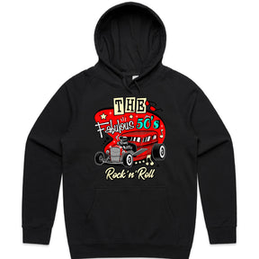 The Fabulous 50s Rock ‘n’ Roll Hot Rod T-Shirt – Vintage Sock Hop & Classic Car Tee
