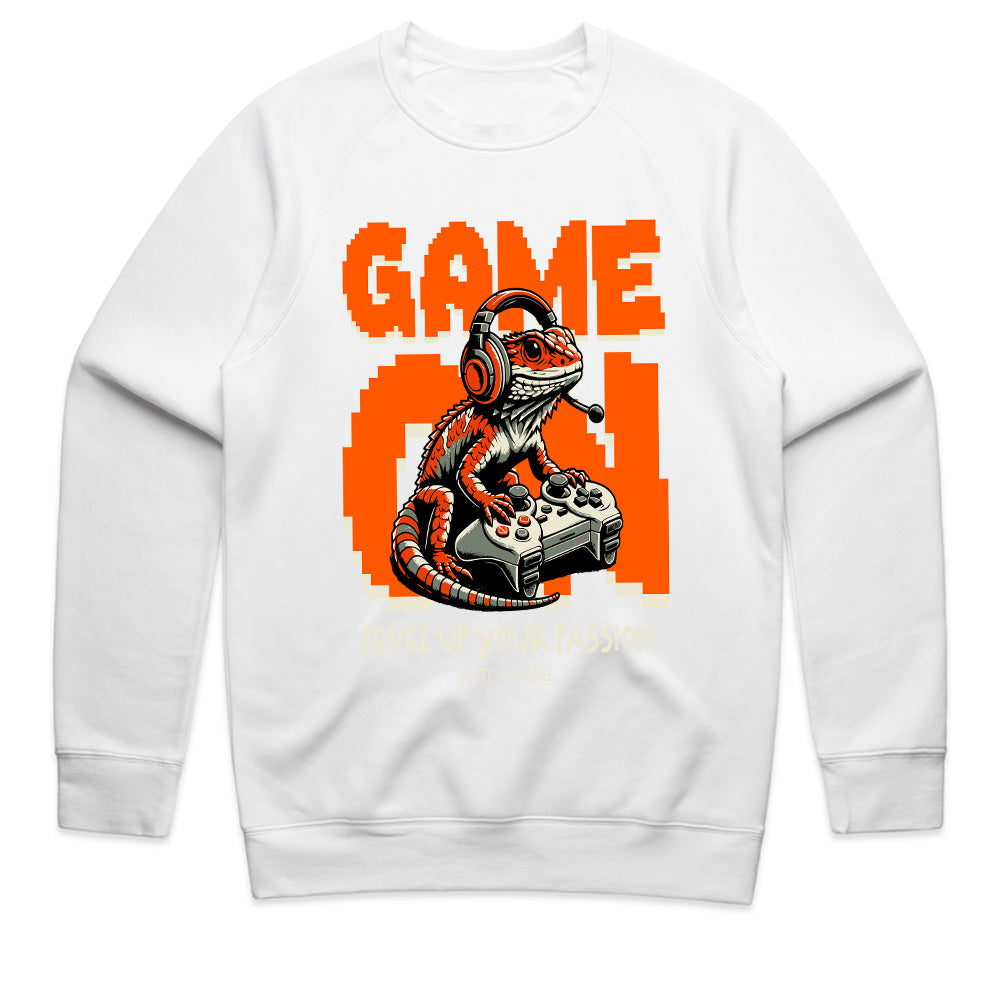 "Game On" Bearded Dragon Gamer T-Shirt - Level Up Your Passion