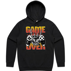 "Game Over" Skull Gamer T-Shirt - Hardcore Gaming Controller Design