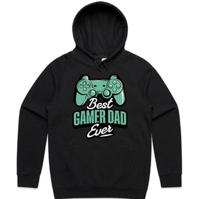 "Best Gamer Dad Ever – Cool Gaming Controller Graphic T-Shirt"