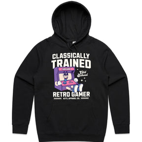 "Classically Trained Retro Gamer – Vintage Arcade T-Shirt"