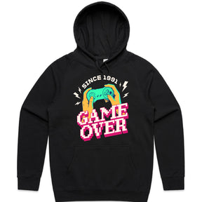 "Game Over Since 1991" Retro Gaming T-Shirt - Vintage Gamer Aesthetic