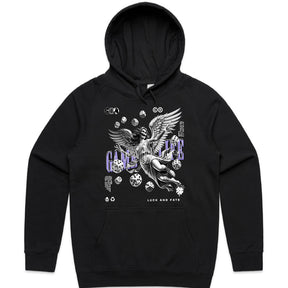"Game of Life – Gothic Angel & Dice Fate T-Shirt"
