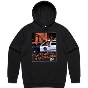 "San Francisco Dead Dealers – Dark Urban Streetwear T-Shirt"