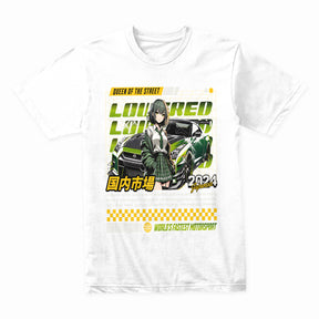 Queen of the Street – JDM Anime Street Racing T-Shirt