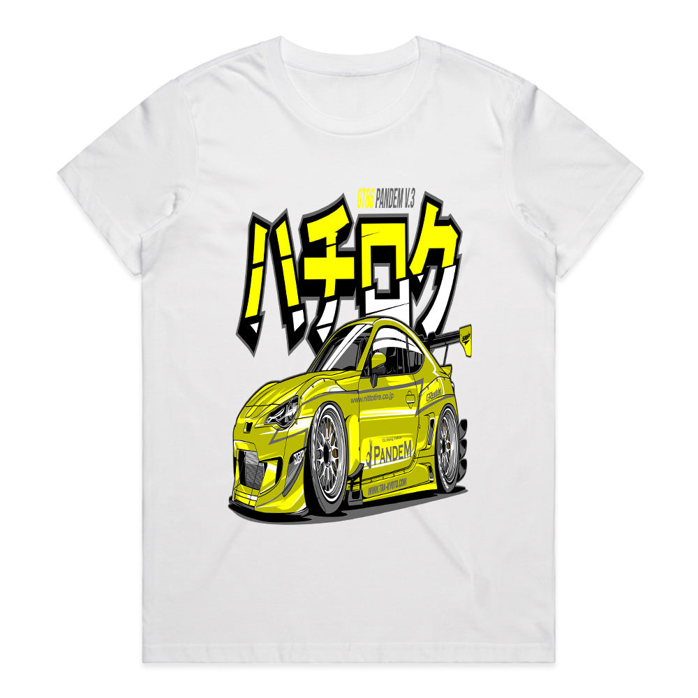 Pandem GT86 ハチロク Widebody JDM Racing T-Shirt