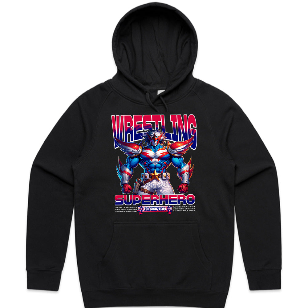 Wrestling Superhero Champion T-Shirt – Ultimate Battle Warrior