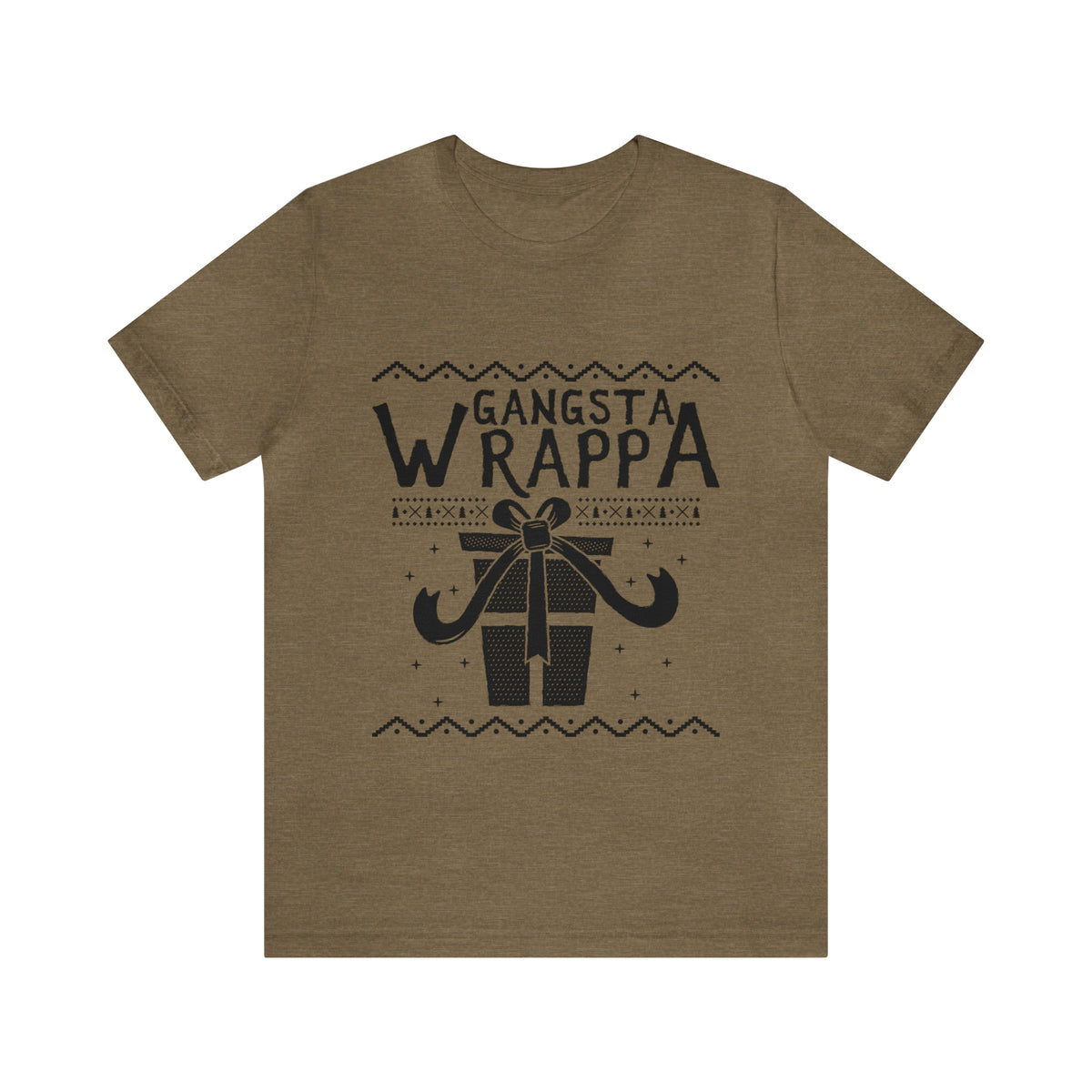 Gangsta Wrapper - Unisex Jersey Short Sleeve Tee
