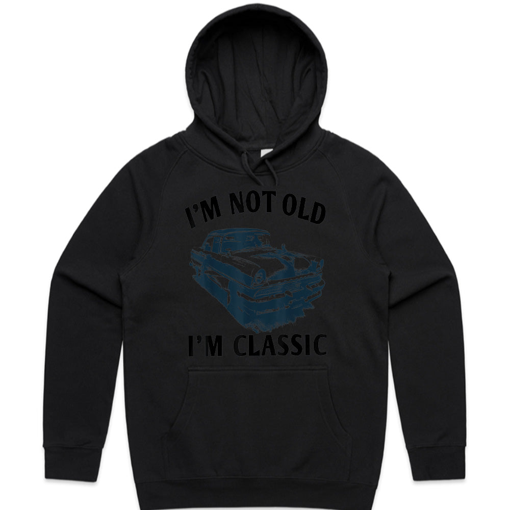"I'm Not Old, I'm Classic" T-Shirt – Vintage Car Enthusiast & Hot Rod Tee