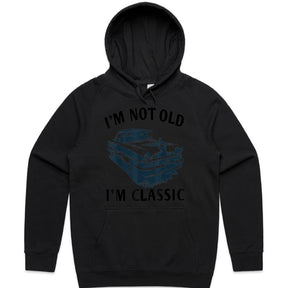 "I'm Not Old, I'm Classic" T-Shirt – Vintage Car Enthusiast & Hot Rod Tee