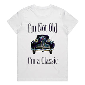 "I'm Not Old, I'm A Classic" T-Shirt – Vintage Car Enthusiast Retro Design