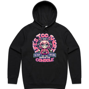 Life’s Too Short to Play Offline - Queen of the Console Gamer T-Shirt