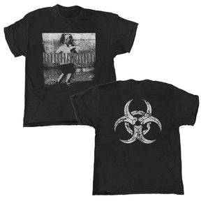 Biohazard - Gasmask - Vintage Wash T-shirt Black
