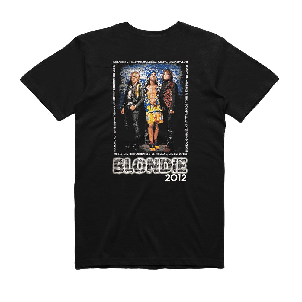 Blondie - Photo Tour T-shirt 2012 - Black (Limited Tour Item)
