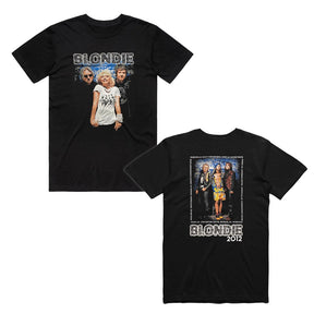 Blondie - Photo Tour T-shirt 2012 - Black (Limited Tour Item)