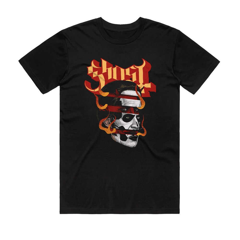 Ghost - Face Inside Face Black T-shirt