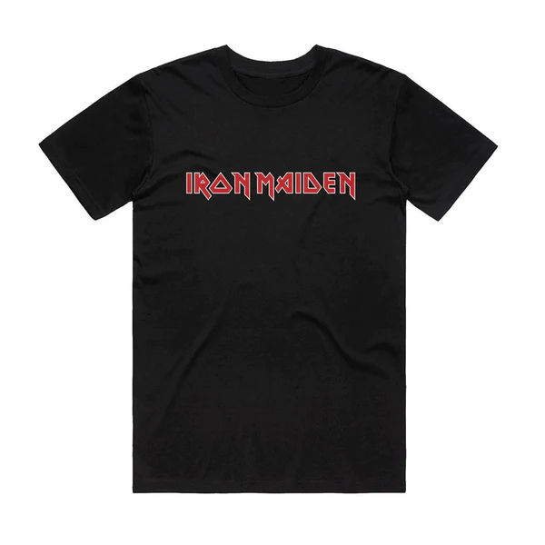 Iron Maiden - Classic Logo - T-shirt Black