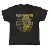Iron Maiden - Killers Recoloured with Clouds - Vintage Wash T-shirt Black
