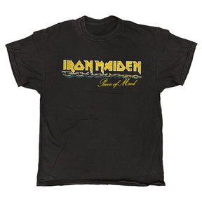 Iron Maiden - POM Tracklist - T-shirt Vintage Black