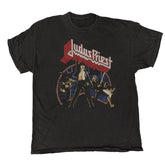 Judas Priest - Unleashed - T-shirt Vintage Black