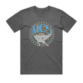 MC5 - Starred Badge - Charcoal T-shirt