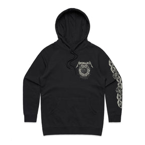 Metallica - Snake Ring - Black Pullover Hooded Sweatshirt