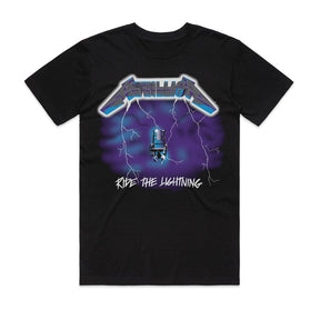 Metallica - Ride The Lightning Electrocution - T-shirt Black
