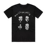 Metallica - Four Faces Retro - T-shirt Black