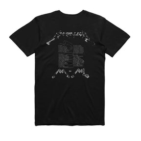Metallica - Four Faces Retro - T-shirt Black