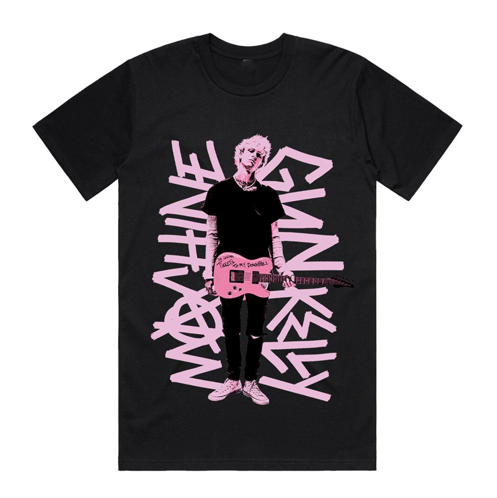 Machine Gun Kelly - Standing Photo Black T-shirt
