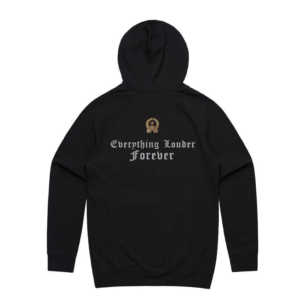 Motorhead - Louder Forever - Black Pullover Hooded Sweatshirt