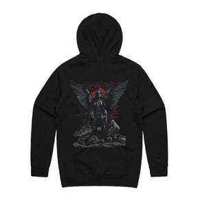 Ozzy Ozbourne - Angel Wings - Black Pullover Hood