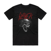 Slayer - Skull Helmet - T-shirt Black